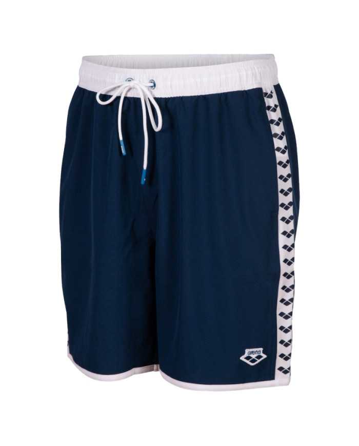 Spodenki Szorty Arena Icons Team Stripe Unisex Bermuda Navy White