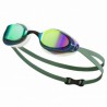 NIKE OKULARY VAPOR MIRRORED GOGGLE IRON GREEN