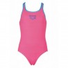 ARENA STRÓJ JUNIOR BIGLOGO SWIM PRO BACK ONE PIECE APHRODITE-TURQUOISE WZROST 128 CM