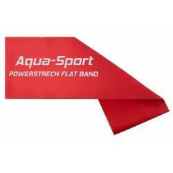 AQUA-SPORT TAŚMA FLAT BAND RED 1,5Mx15CMx0,20mm 2-4kg