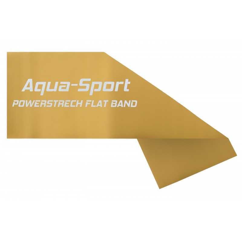 AQUA-SPORT TAŚMA FLAT BAND GOLD 1,5Mx15CMx0,75mm 25-35kg