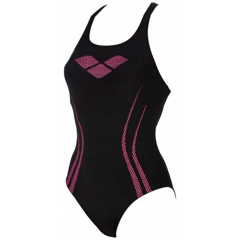 arena-swimsuit-isla-one-piece-black-plum-fresia-rose