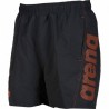 ARENA SPODENKI SZORTY WATERSHORTS FUNDAMENTALS LOGO BOXER ASPHALT SOFT/ORANGE ROZMIAR XXL