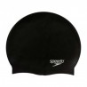 SPEEDO CZEPEK SILIKONOWY PLAIN FLAT SILICONE CAP BLACK  