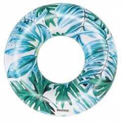 Bestway kółko koło do pływania summer flavors palms 119cm