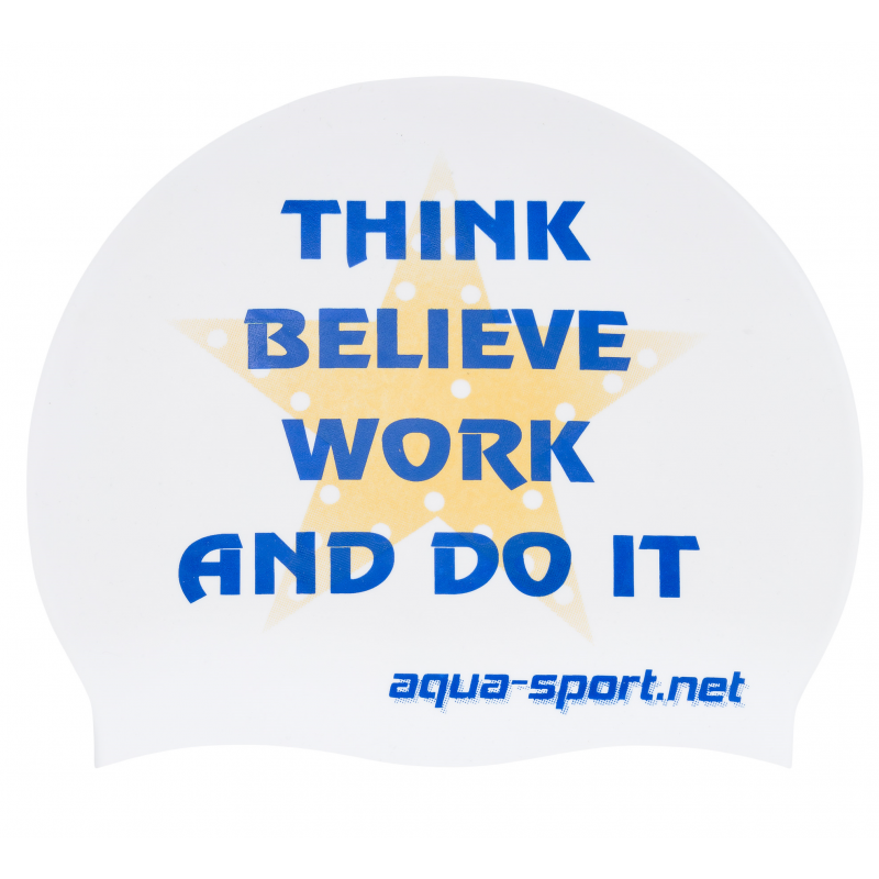 AQUA-SPORT CZEPEK THINK BELIEVE WHITE-NAVY-GOLD