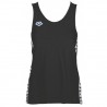 ARENA KOSZULKA WOMAN TANK TOP TEAM ICONS BLACK-WHITE-BLACK ROZMIAR L