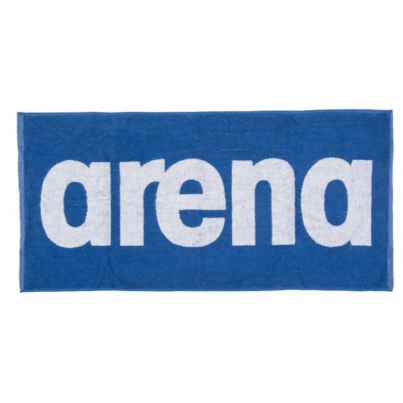 ARENA RĘCZNIK GYM SOFT TOWEL ROYAL-WHITE 100x50 CM