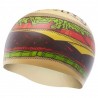 TYR CZEPEK GRAPHIC SILICONE CAP HAMBURGER SWIMCAP MULTI