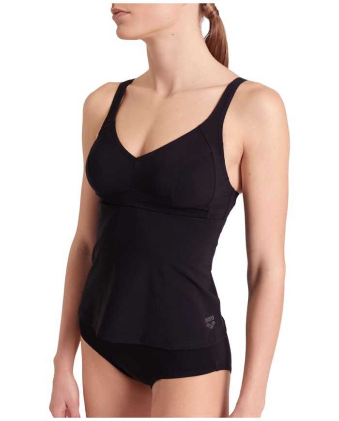 Strój kąpielowy damski Arena Women's Bodylift Manuela Tankini Black