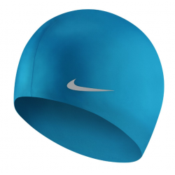NIKE CZEPEK OS SOLID SILICONE CAP GAME ROYAL 