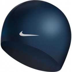 NIKE CZEPEK OS SOLID SILICONE CAP MIDNIGHT NAVY 