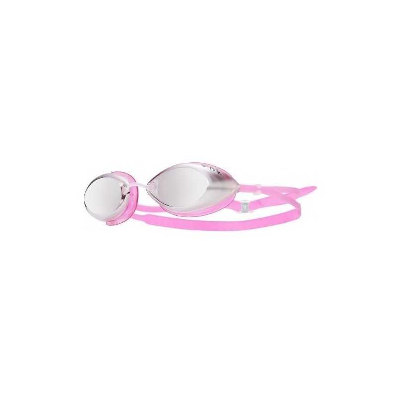 TYR OKULARY TRACER FEMALE RACING METALLIZED PINK