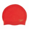 SPEEDO CZEPEK SILIKONOWY PLAIN MOULDED SILICONE CAP RED