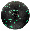 Piłka do masażu Aqua-Sport Powerstrech Ball EPP Black Green 8 cm