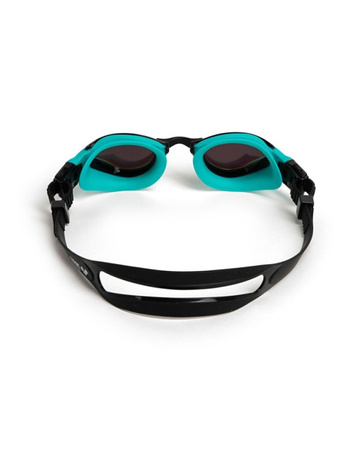 Okulary pływackie na basen Arena Cobra Tri Swipe Mirror Emerald Peacock