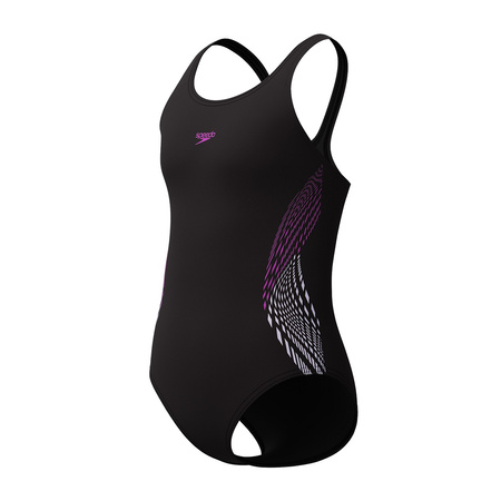 Strój kąpielowy dla dziewczynki treningowy Speedo Placement Muscleback
