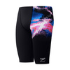 Kąpielówki męskie spodenki kąpielowe Speedo Jammer Placement Printed Black Pink