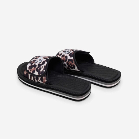 Klapki basenowe Kubota Unisex Rzep Panterka
