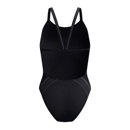 Strój kąpielowy jednoczęściowy damski na basen Speedo Printed Active Black