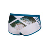 Kąpielówki męskie Arena Men's Planet Swim Low Waist Short Blue Cosmo White Multi