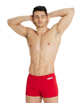 Kąpielówki męskie bokserki spodenki Arena Short Solid Red