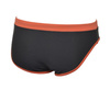 Kąpielówki slipy męskie Arena Men's Fundamentals Borders Brief Asphalt Floreale