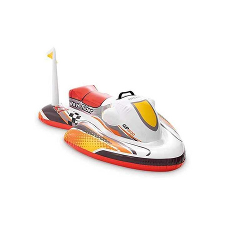 Materac do pływania z uchwytem dla dzieci Intex Skuter Wodny 117cm x 77xm