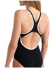 Strój kąpielowy damski Arena Women's Losange V Pro Back Black White