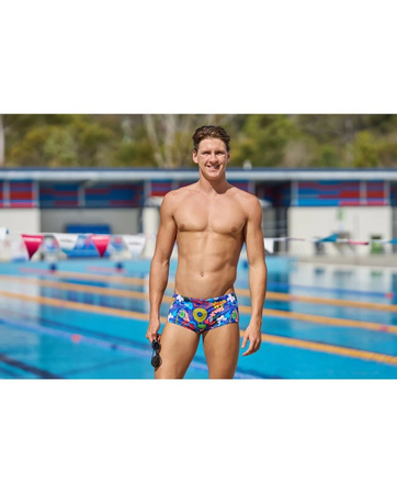 Kąpielówki męskie spodenki kąpielowe Funky Trunks Sidewinder Blues Baby