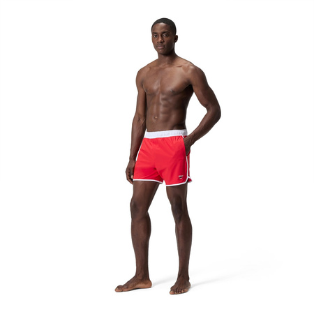 Spodenki szorty plażowe na basen męskie Speedo Logo Volley Red