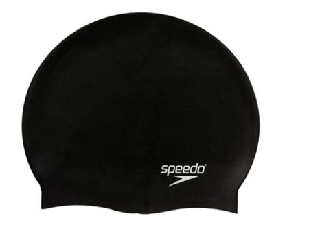 Czepek pływacki Speedo Plain Flat Silicone Black