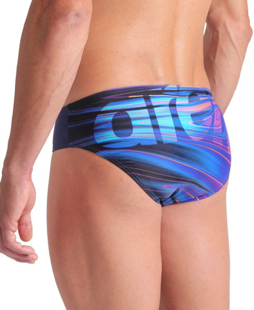 Męskie kąpielówki na basen slipy kąpielowe treningowe Arena Flow