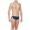 ARENA STROJE PŁYWACKIE M TEAM STRIPE LOW WAIST SHORT NAVY WHITE 001280/701 D1 65
