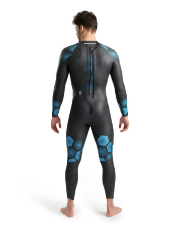 Strój pływacki męski triathlonowy Arena Men's Thunder Wetsuit Holiday Black