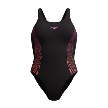 Strój kąpielowy na basen damski Speedo Placement MuscleBack Black