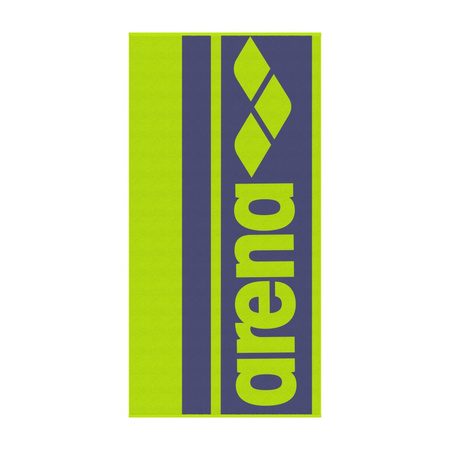 Bawełniany ręcznik basen plażę trening uniwersalny Arena Logotype 180x90CM Lime
