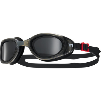 Okulary do pływania triathlon unisex Tyr Special Ops 2.0 Polarized Black