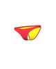 Dół od stroju kąpielowego damskiego Arena Women's Brief Bright Coral Yellow