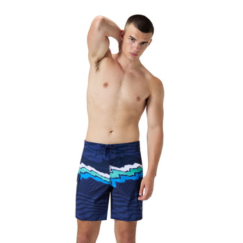 Szorty kąpielowe męskie Arena Men's Stripe Flex Board Short Navy