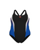 Strój kąpielowy damski Arena Women's Thereefold V Back Blue China 
