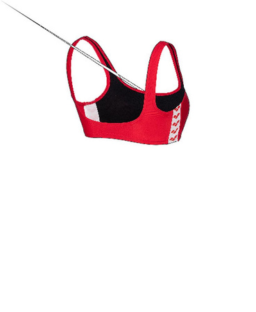 Strój kąpielowy damski Arena Womne's Icons Bralette Two Pieces Red