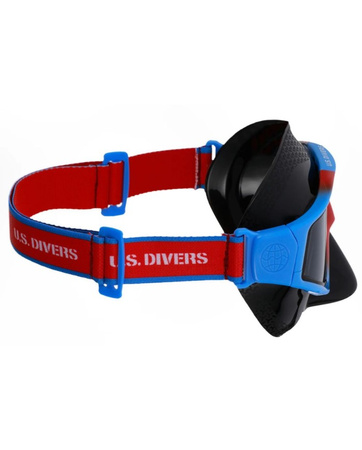 Zestaw do nurkowania dla dorosłych Maska Rurka Aqua Lung Combo Avila 2.0 U.S. Divers Blue Red