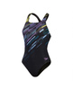 Strój kąpielowy jednoczęściowy damski na basen Speedo Digital Medalist Black Grey