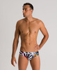 Kąpielówki slipy męskie Arena Men's One Akina Brief Multi Black