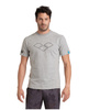 Koszulka Unisex Arena T-shirt Logo Cotton Medium Grey Heather Multi