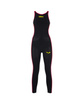 Damski strój startowy Arena Women's Powerskin E-Evo Ow Fbllob Black Fluo Yellow