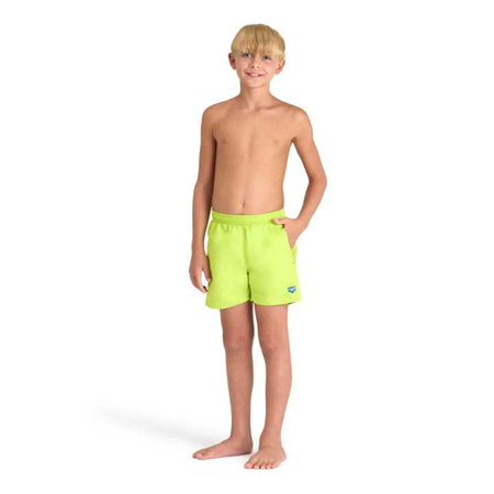 Spodenki szorty chłopięce Arena Boy's Beach Boxer Solid Junior Soft Green