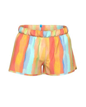 Spodenki szorty damskie Arena Beach Short Multistripes