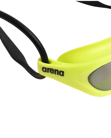 Okulary pływackie na basen Arena 365 Goggles Smoke Lime Black